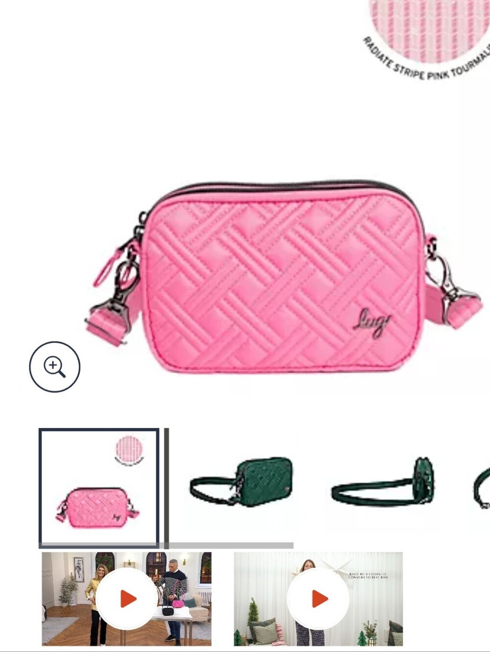 Lug Coupe Crossbody Perfectly Pink, Like New! - Picture 5 of 6